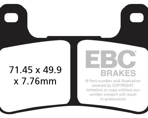 PASTILLA DE FRENO FA379HH