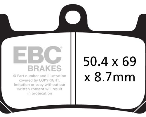 PASTILLA DE FRENO FA380HH