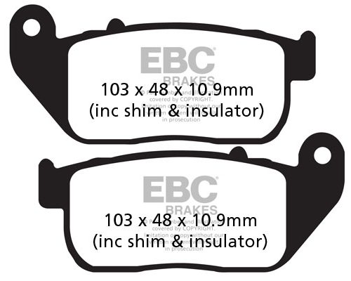 PASTILLA DE FRENO FA381HH