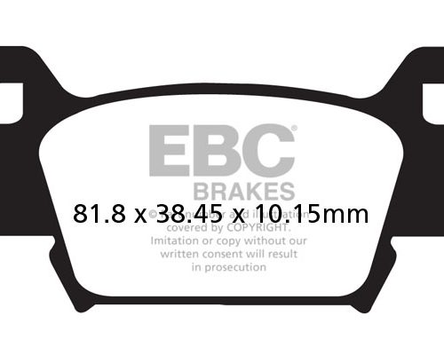 PASTILLA DE FRENO FA410TT