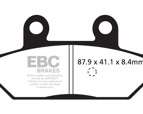 PASTILLA DE FRENO SFA412HH