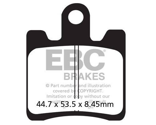 PASTILLA DE FRENO FA423/4HH