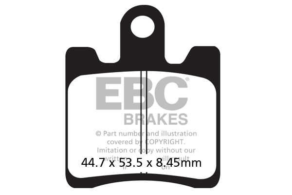 PASTILLA DE FRENO FA423/4HH