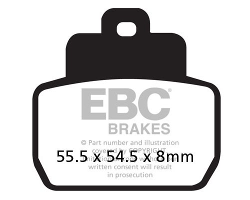 PASTILLA DE FRENO SFA425