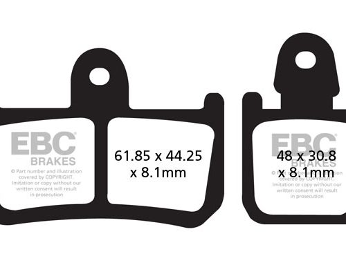 PASTILLA DE FRENO FA442/4HH