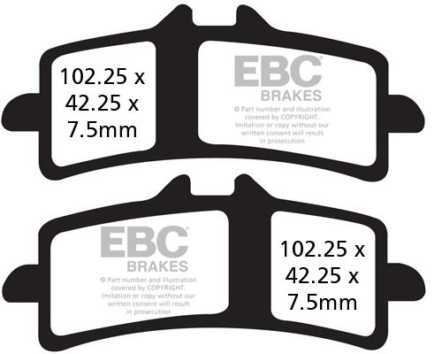 PASTILLA DE FRENO FA447HH