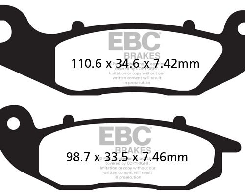 PASTILLA DE FRENO FA465TT