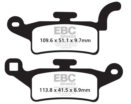PASTILLA DE FRENO SFA492