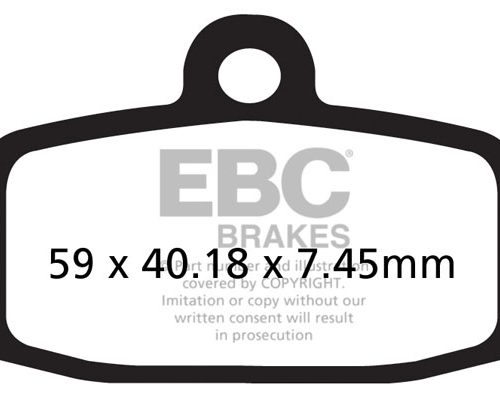 PASTILLA DE FRENO FA612TT