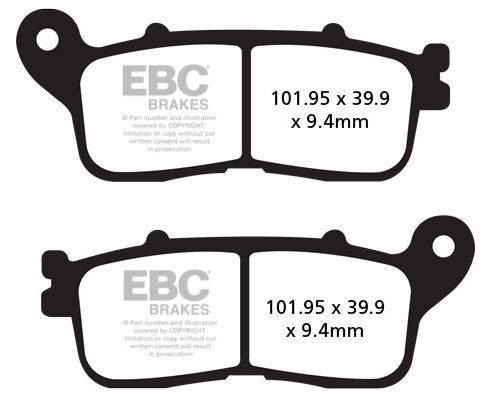 PASTILLA DE FRENO FA636HH