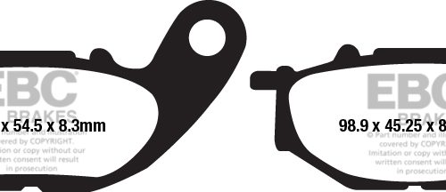 PASTILLA DE FRENO FA663HH