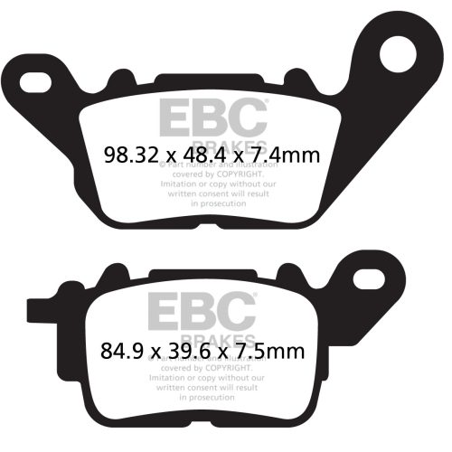 PASTILLA DE FRENO SFA694
