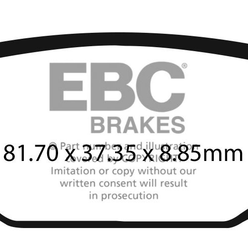 PASTILLA DE FRENO FA698