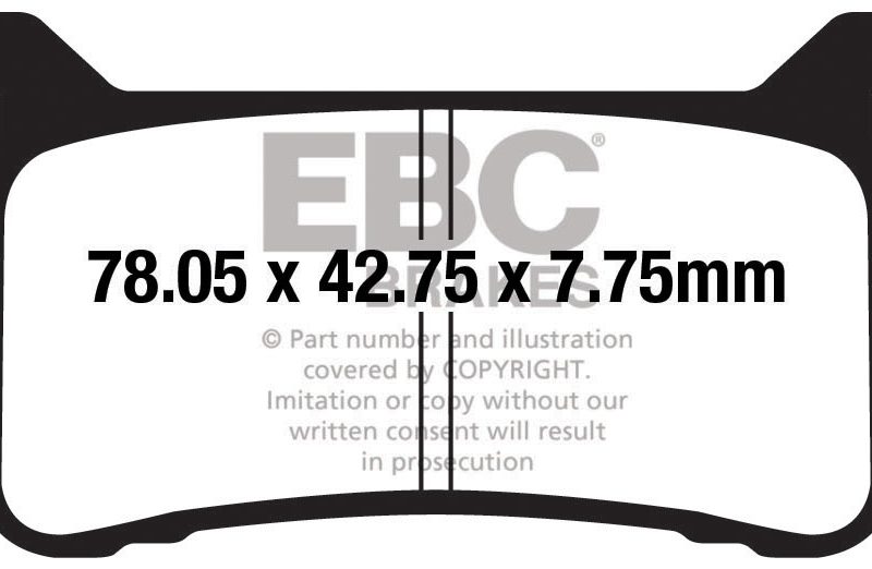 PASTILLA DE FRENO FA700HH