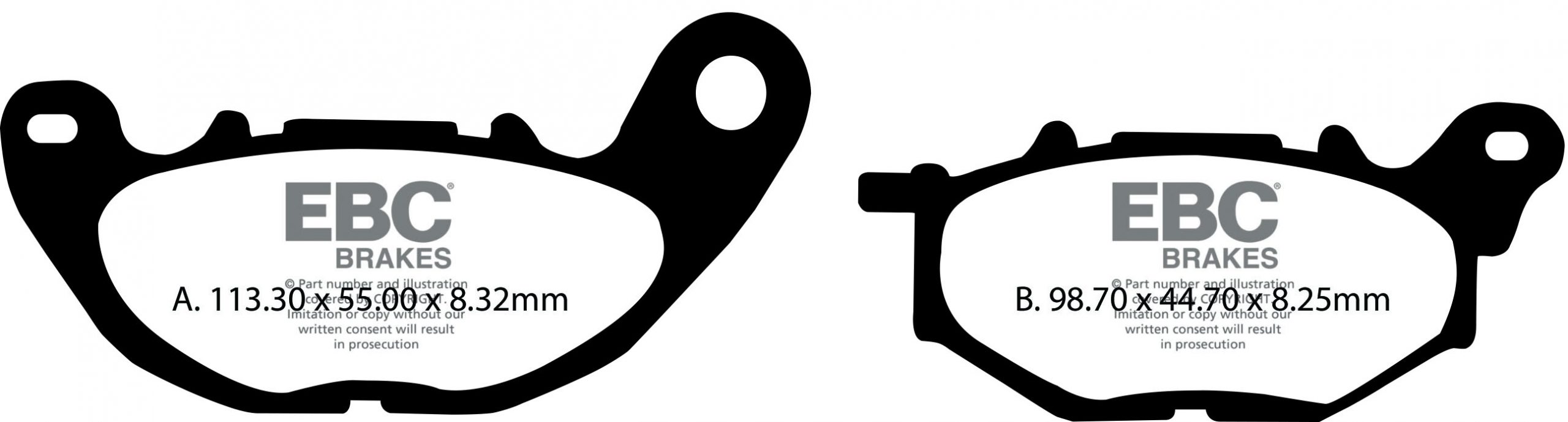 PASTILLA DE FRENO SFA705