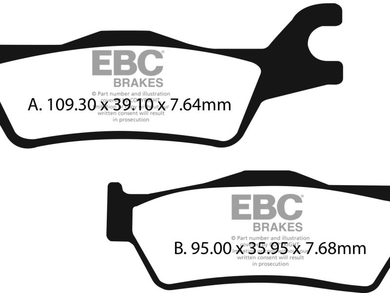 PASTILLA DE FRENO FA715
