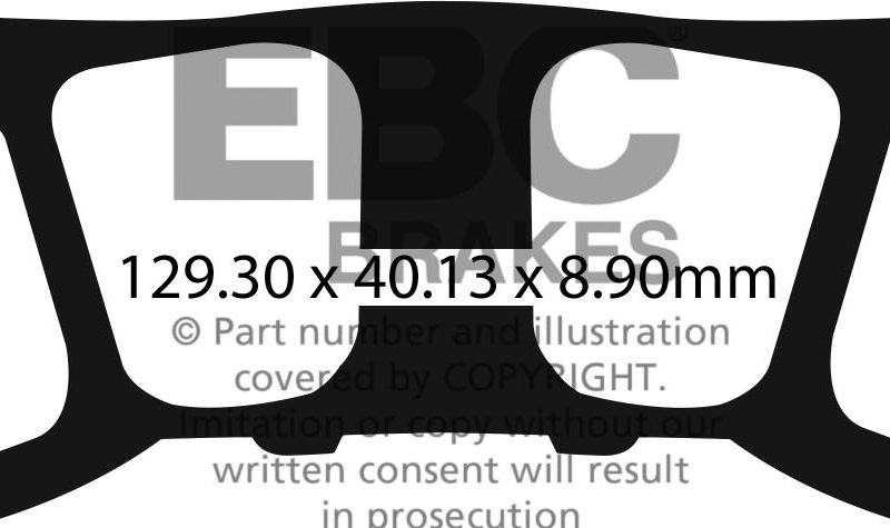 PASTILLA DE FRENO FA717HH