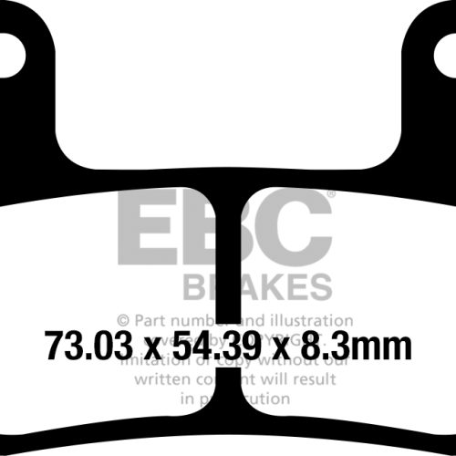 PASTILLA DE FRENO FA724HH