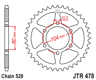 CATALINA DE FIERRO JTR478.43