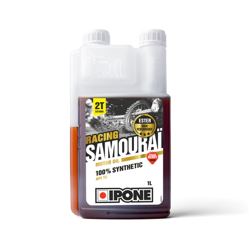 SAMOURAI RACING ( FRAISE ) 1 LITRO 100% Sintetico / Ester API TC 2T