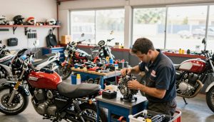 Taller de Motos en Las Condes