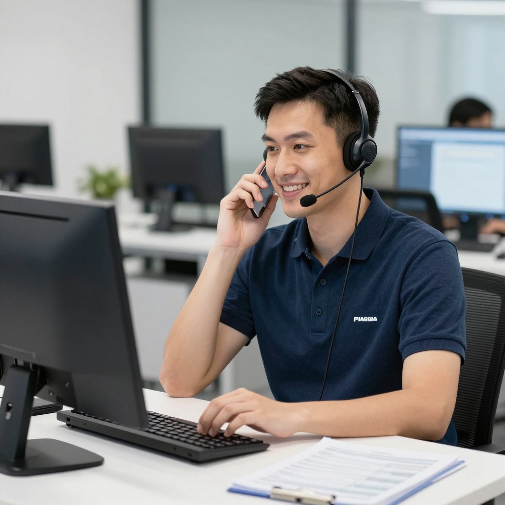 Atención telefónica maicosport repuestos PIAGGIO Chile