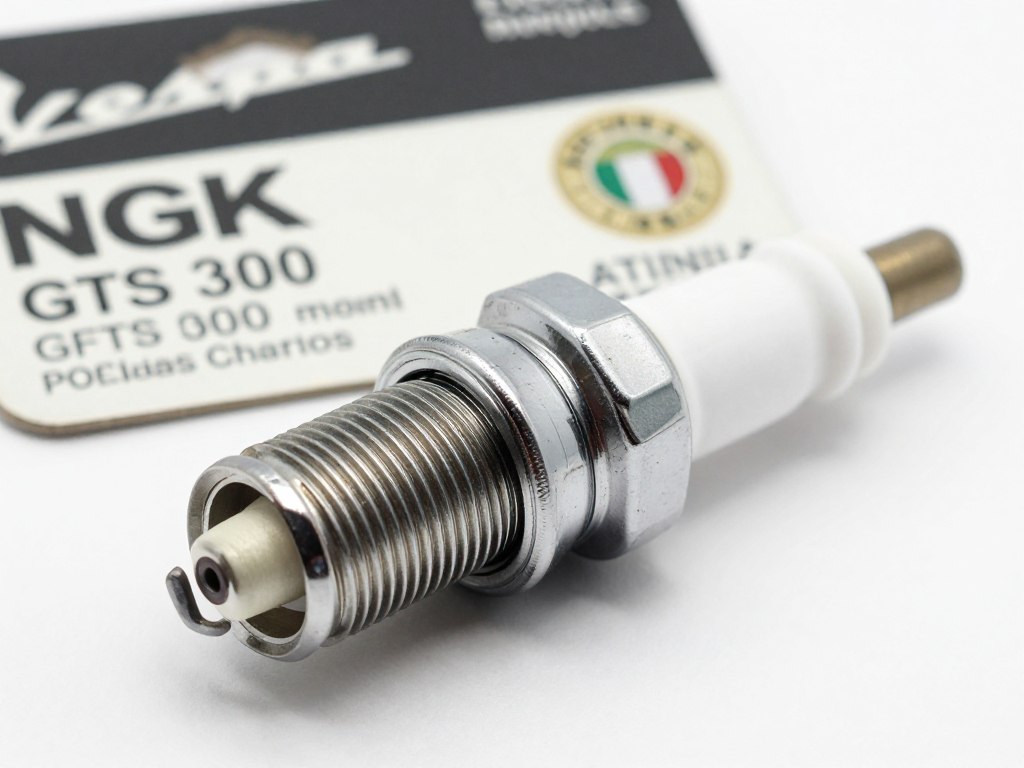 Bujía VESPA repuestos moto Chile original NGK para modelos GTS 300 con especificaciones técnicas italianas