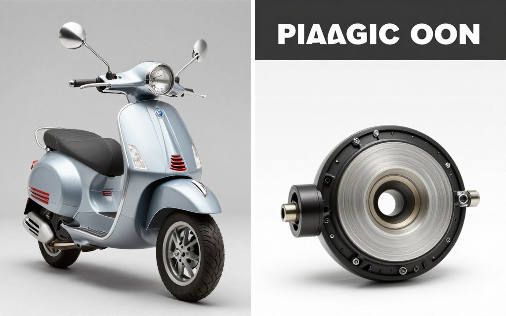 Comparación repuestos PIAGGIO originales versus genéricos calidad OEM