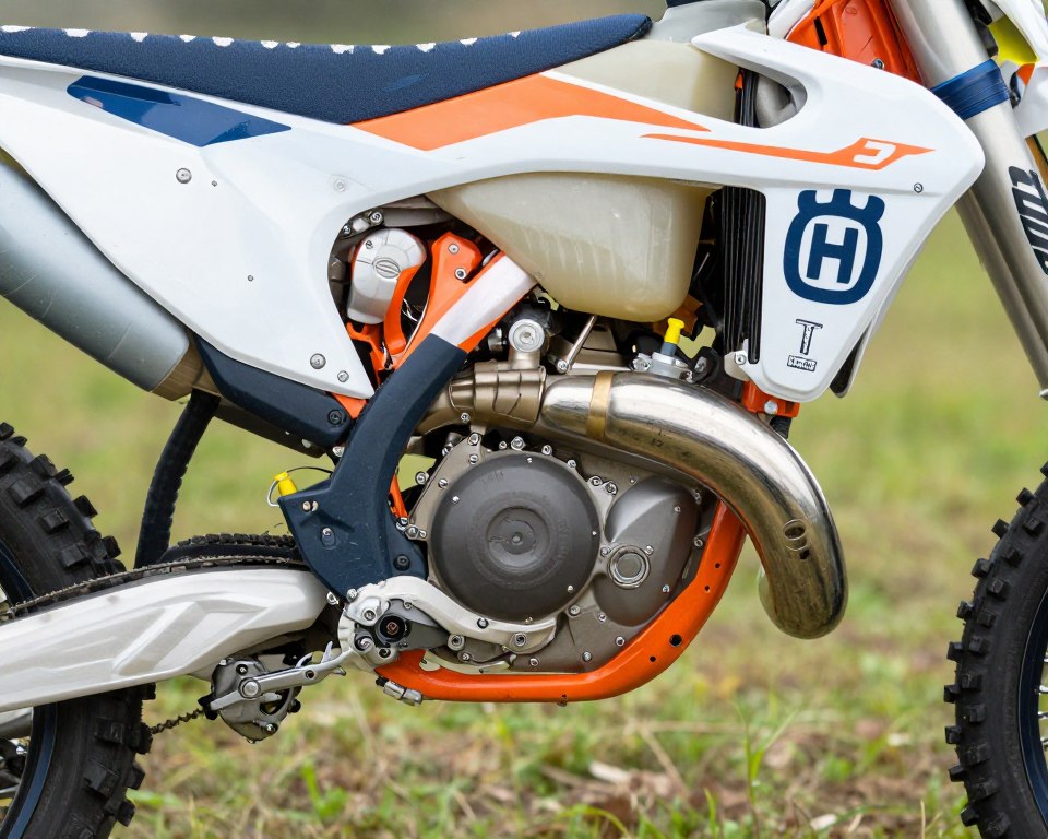 Husqvarna TE 300 with JT Sprockets kit installed