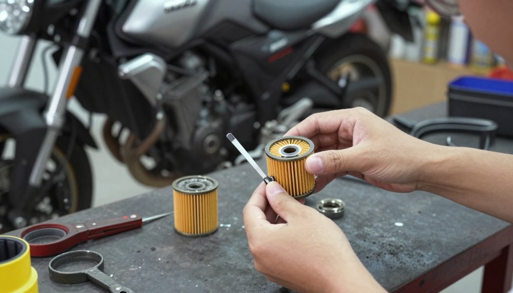 Instalación DIY de filtro aceite HIFLO en taller casero