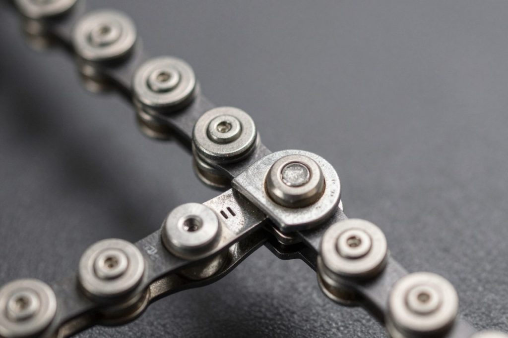 Installing master link on new chain