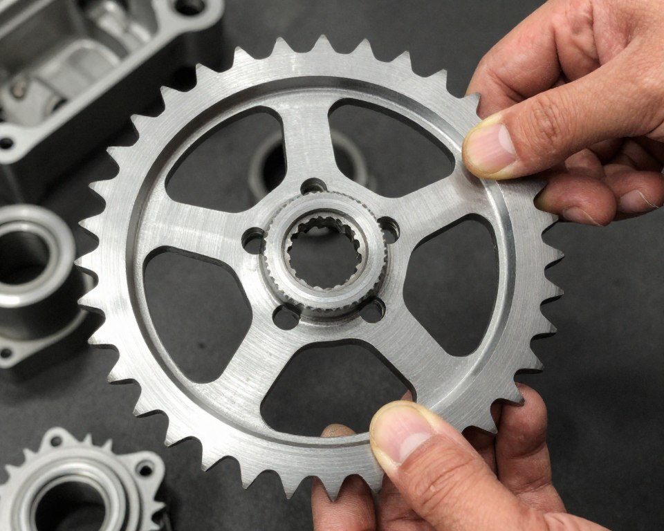 Installing new JT front sprocket