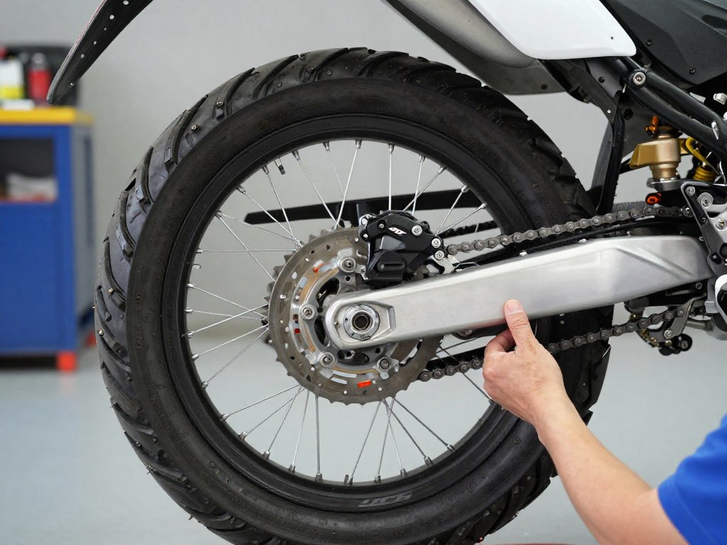 JT 520 kit installed on Yamaha WR motorcycle