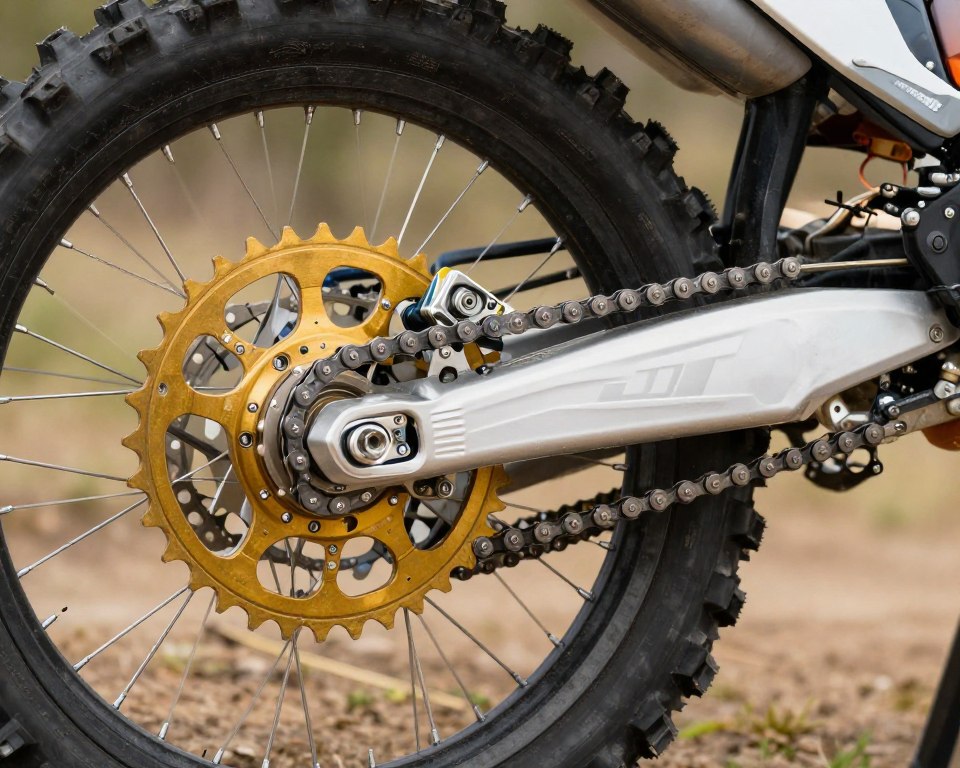 JT Sprockets 520 kit for Husqvarna TE model