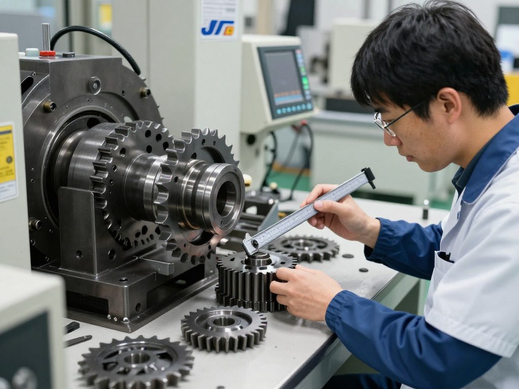 JT Sprockets manufacturing process showing quality control