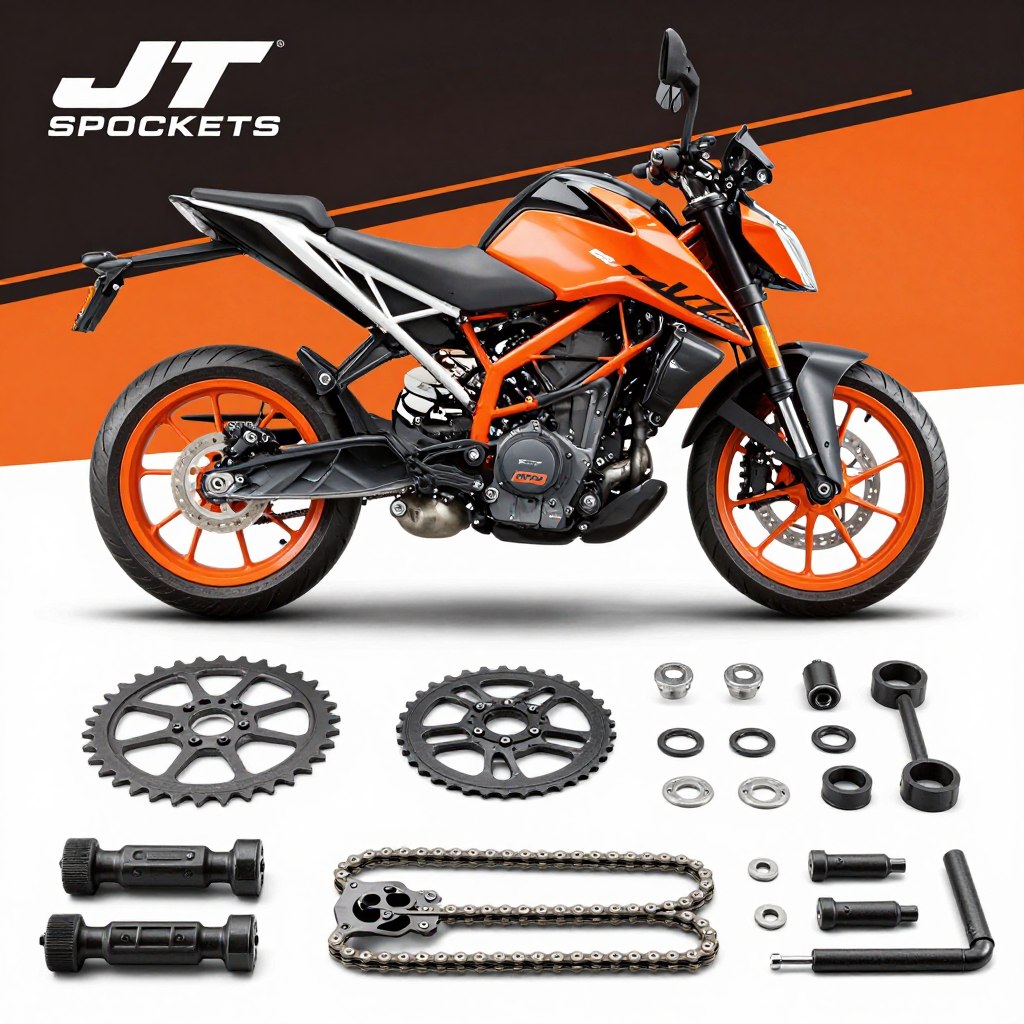 JT kit components for KTM Duke 390