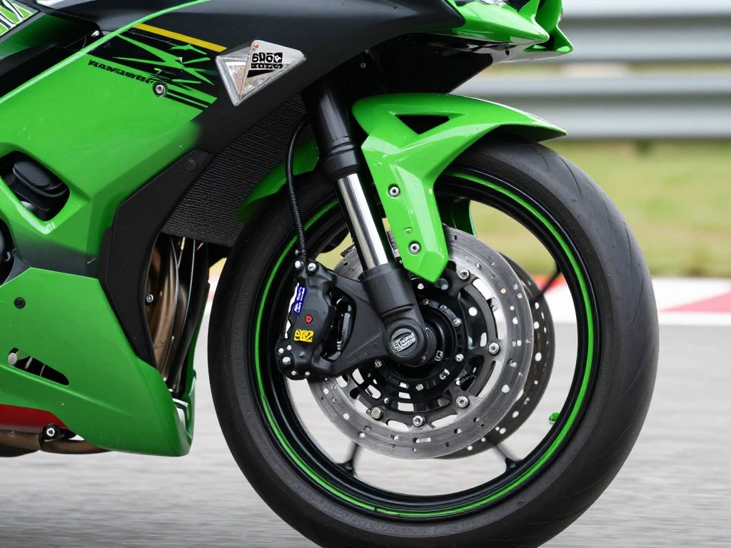 Pastillas freno delanteras kawasaki Ninja EBC serie FA+ verde racing