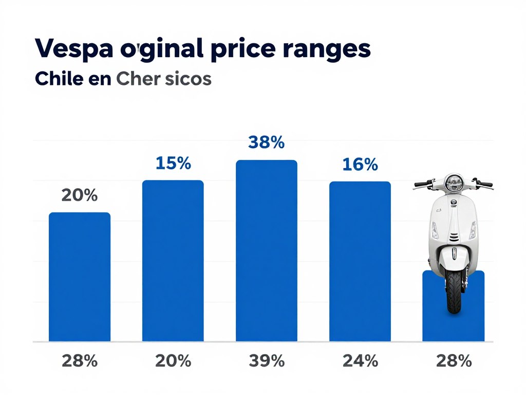 Piezas originales VESPA precios Chile desde 25000 pesos tabla comparativa repuestos scooter maicosport
