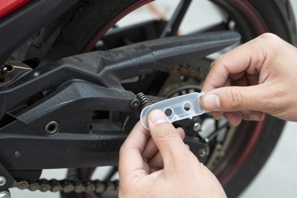 Removing chain guard and protective covers