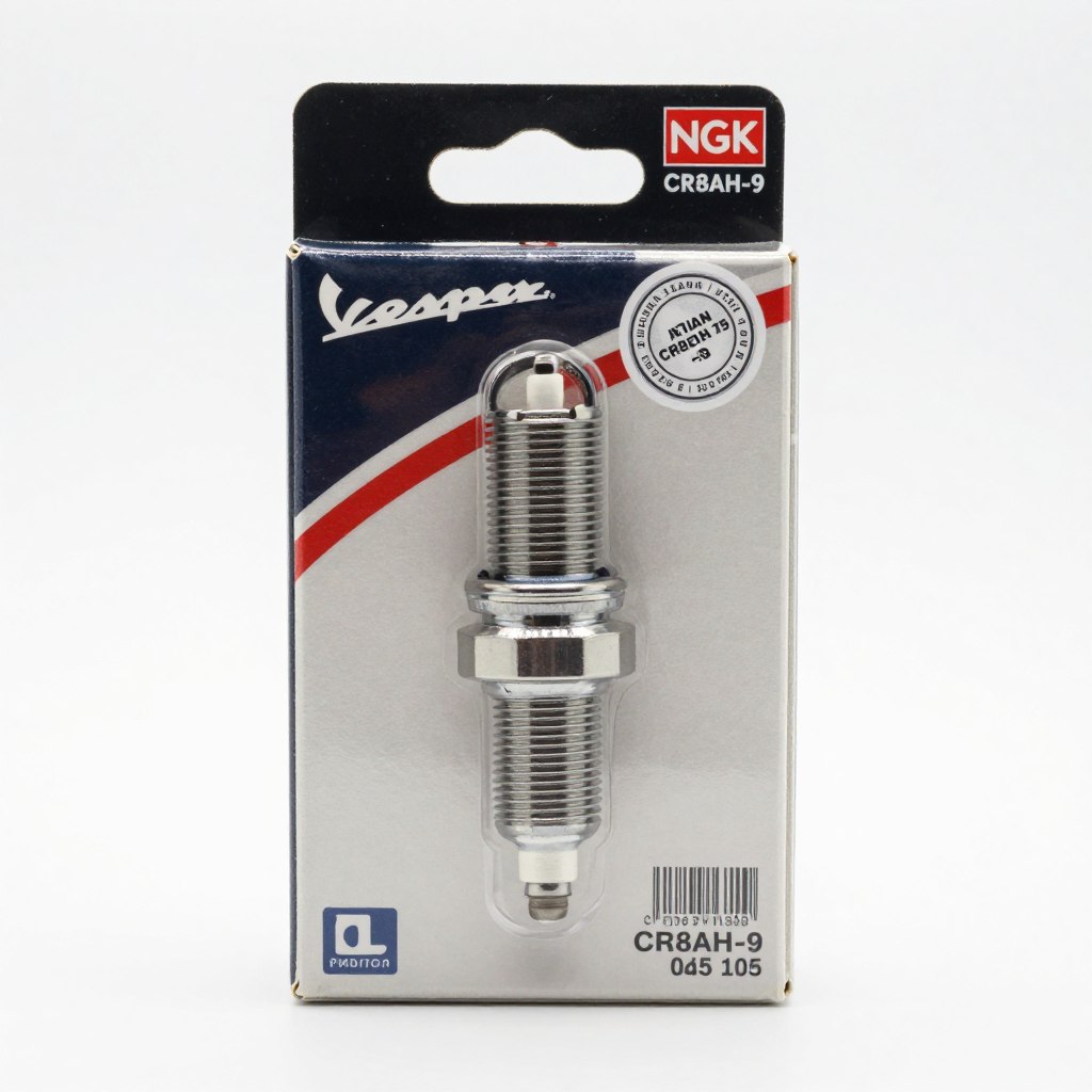 Repuestos VESPA scooter bujía NGK original para GTS 300 con empaque sellado de fábrica italiana