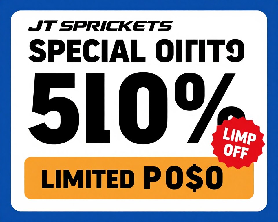 Special offer banner for JT kits with free shipping