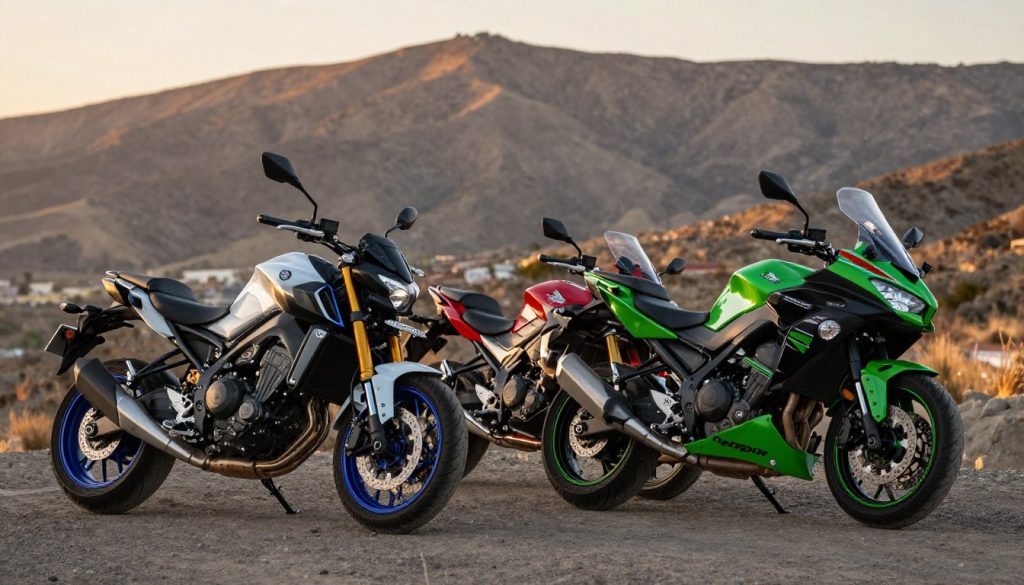 Yamaha MT09 con filtro aire Kawasaki HIFLO compatible