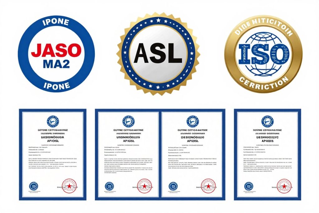 certificaciones ipone jaso api iso calidad internacional